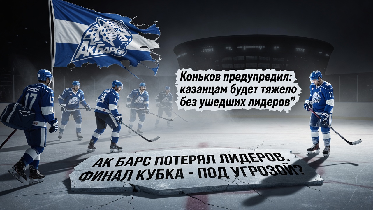 «Ак Барс» потерял лидеров. Финал Кубка - под угрозой?